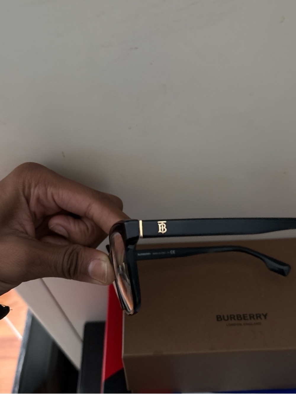 Burberry Black Cat-Eye Women's Optical Glasses - Picture 3 of 4